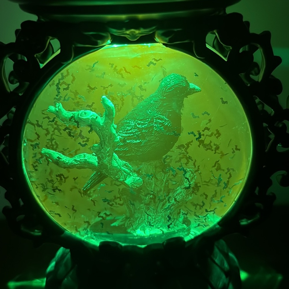 Bath & Body Works Halloween 2022 Raven Water Globe Musical Candle Holder - Picture 9 of 9